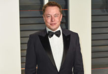 Elon Musk at the 87th Academy Awards in 2015