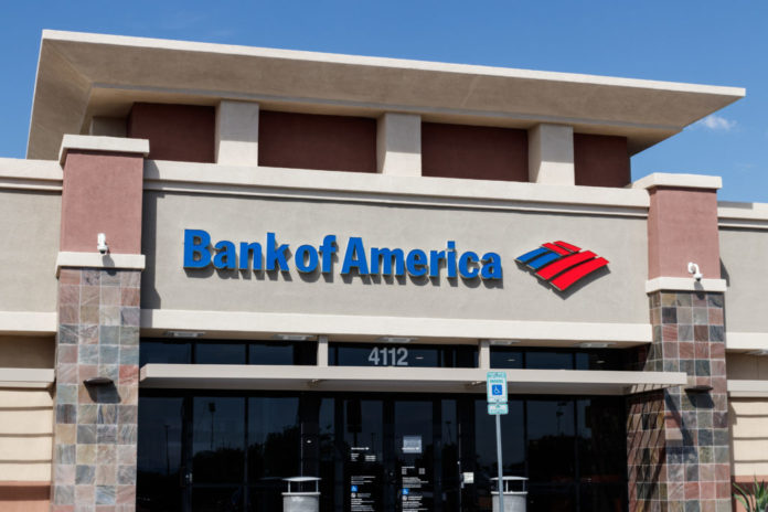 Bank of America in Las Vegas, Nevada