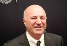 Kevin O'Leary at the "Shark Tank" TV show panel at PaleyFest in 2018