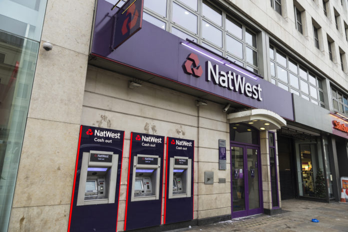 Natwest Bank in London, England