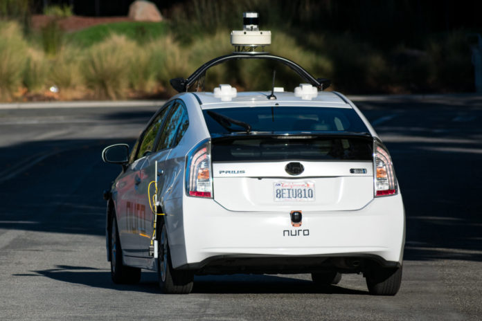 Nuro autonomous self-driving vehicle