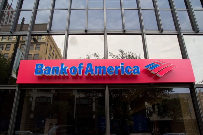 Bank of America branch in Austin, Texas