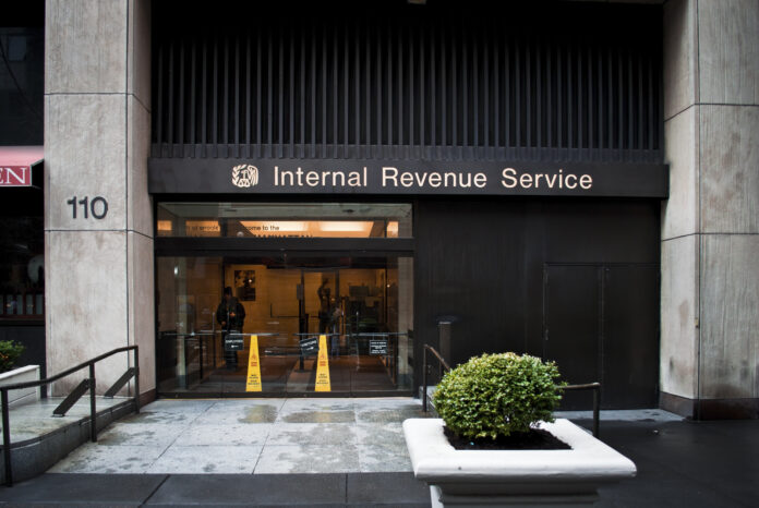 The Internal Revenue Building in Manhattan, New York