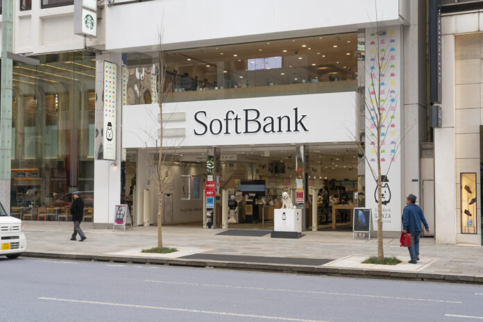 SoftBank store in Tokyo, Japan