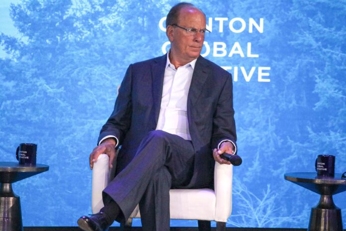 Larry Fink at the Open Plenary Session: Getting Unstuck during the 2022 Clinton Global Initiative