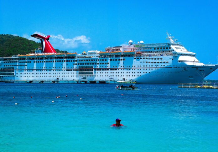 Carnival Cruise Ship in Jamaica